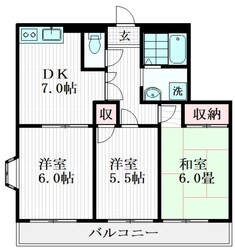 ロイヤルハイツ・S&Mの物件間取画像